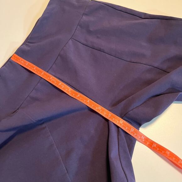 Ruby Ribbon Split Ankle Legging Size XL Navy Blue - Picture 10 of 12